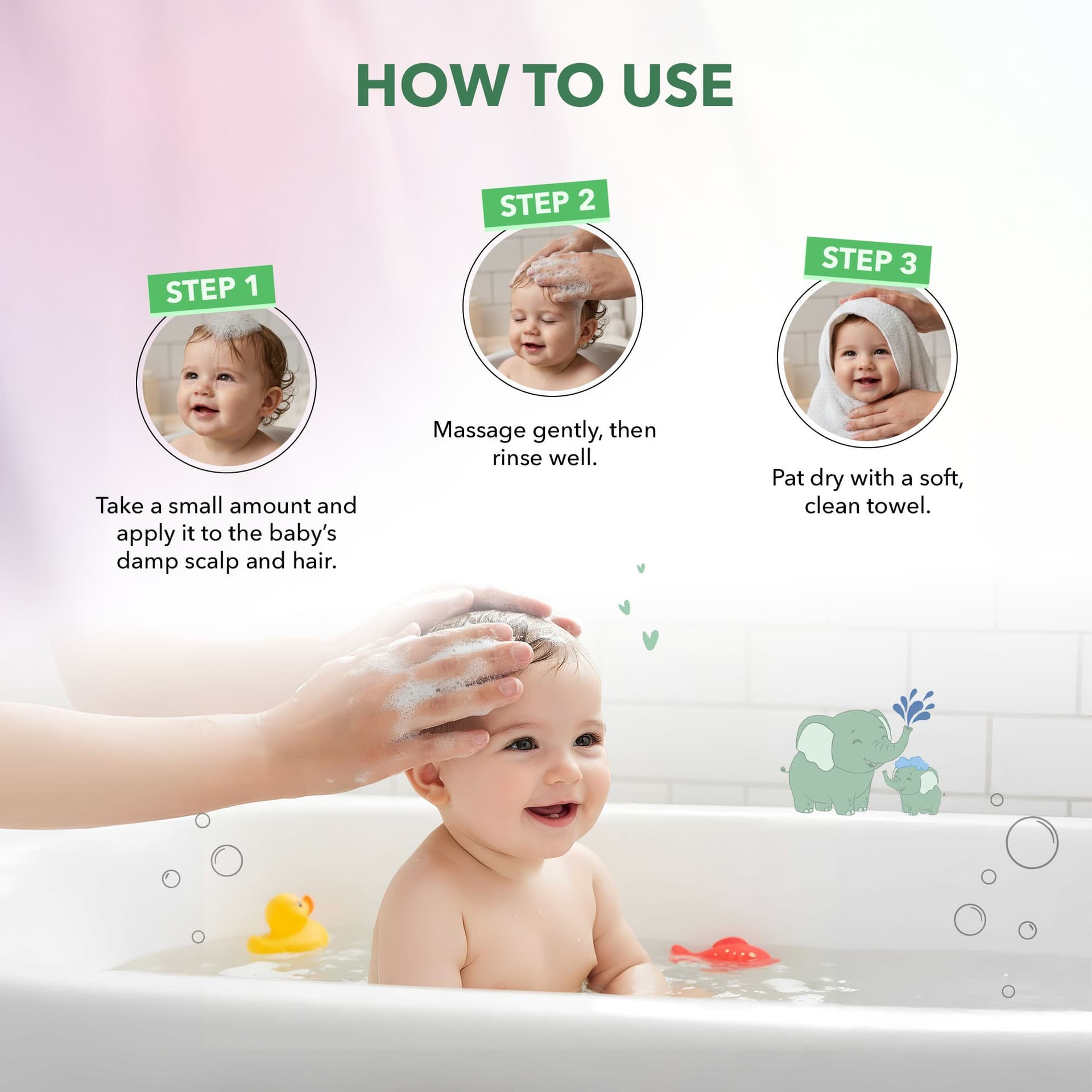 Natural Baby Shampoo 200ml