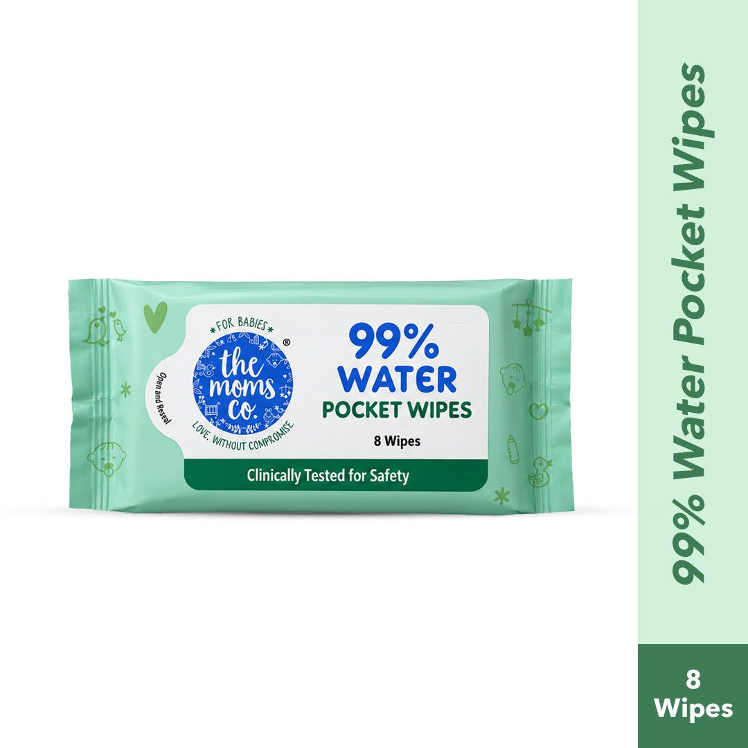 99% Water Pocket Wipes - 2 Packs