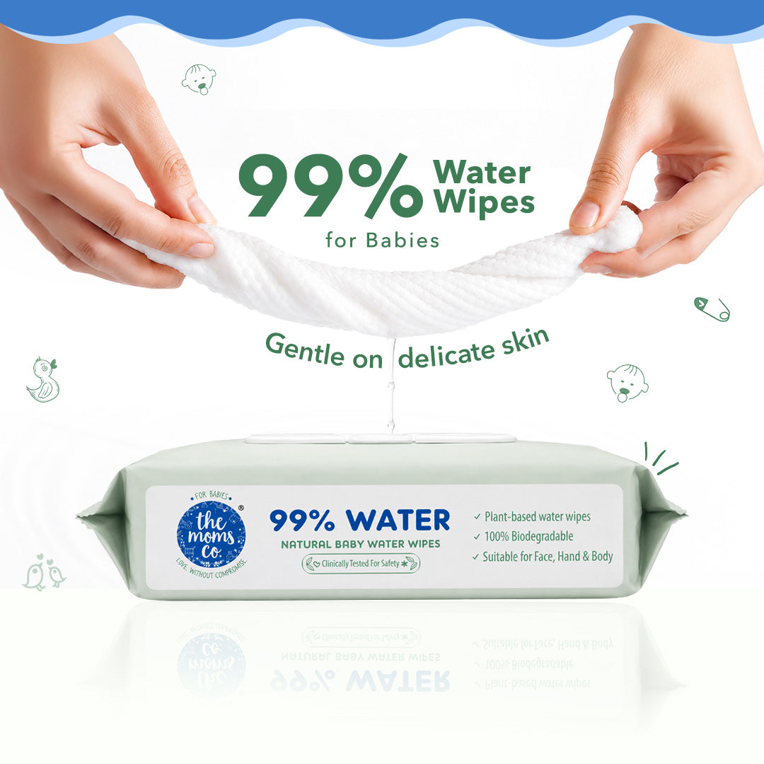 Natural Baby Water Wipes - Pack of 1