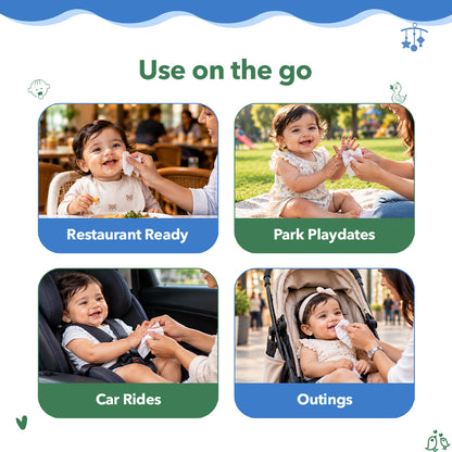 99% Water Pocket Wipes - 2 Packs