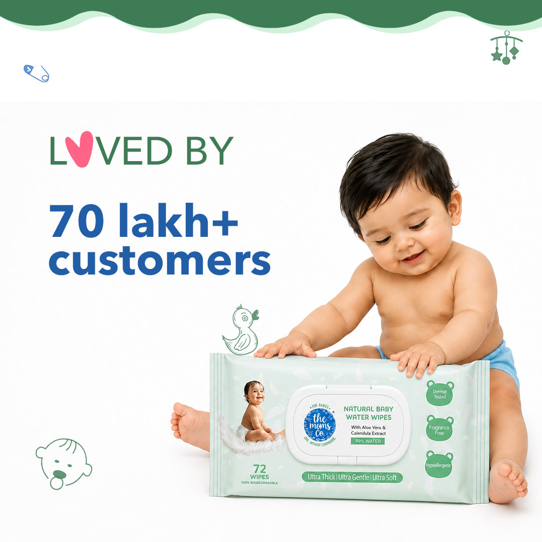 Natural Baby Water Wipes - Pack of 1