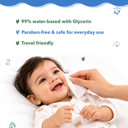 99% Water Pocket Wipes - 2 Packs