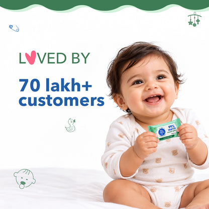 99% Water Pocket Wipes - 2 Packs