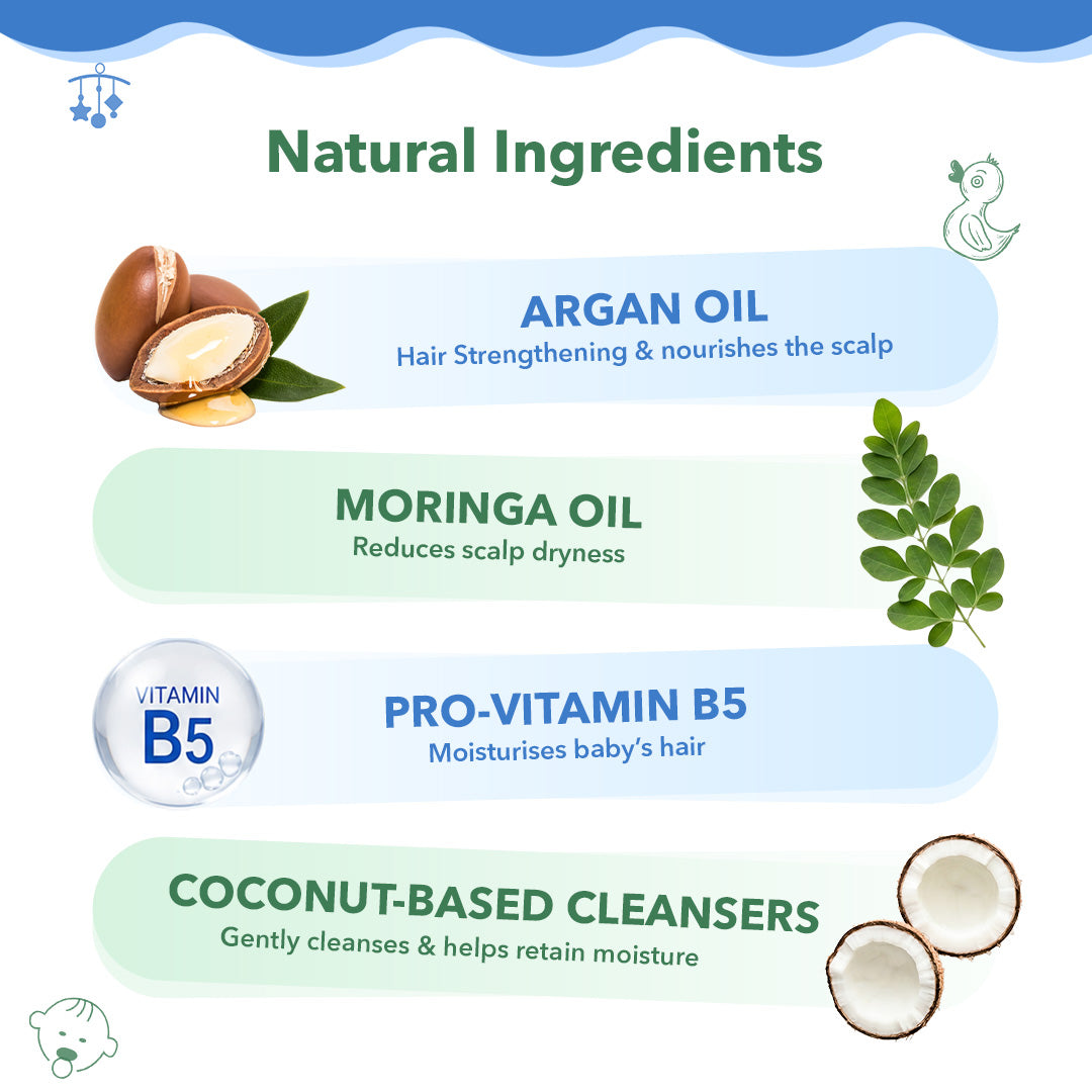 Natural Baby Shampoo - 200ml