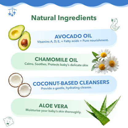 Natural Baby Wash - 200ml