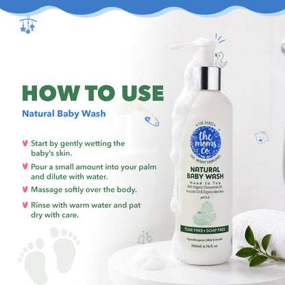Natural Baby Wash - 200ml