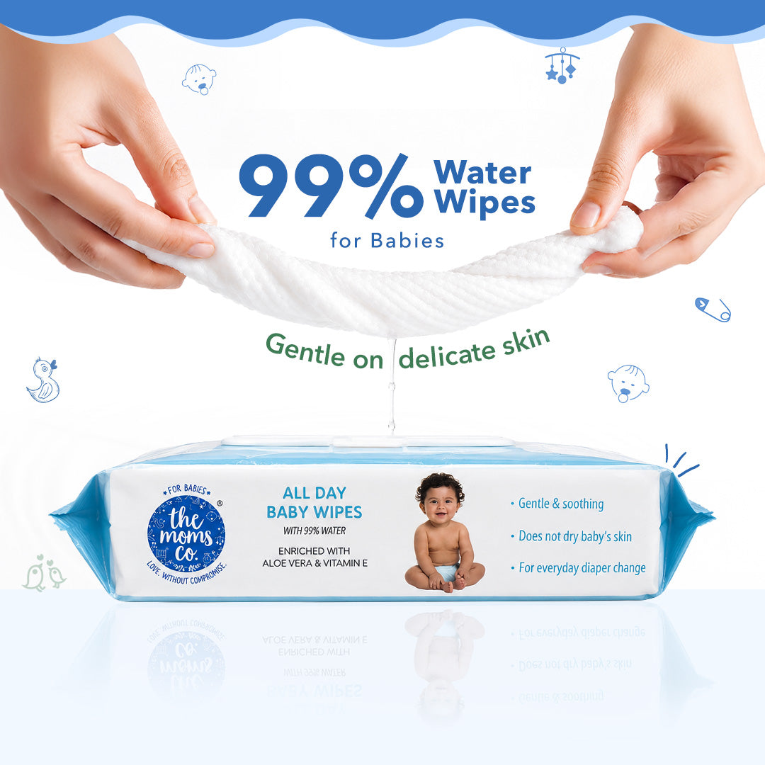 All Day Baby Wipes - Pack of 8