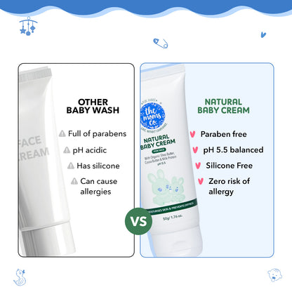 Natural Baby Face Cream - 50gm