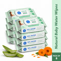 Natural Baby Water Wipes - 8 Packs