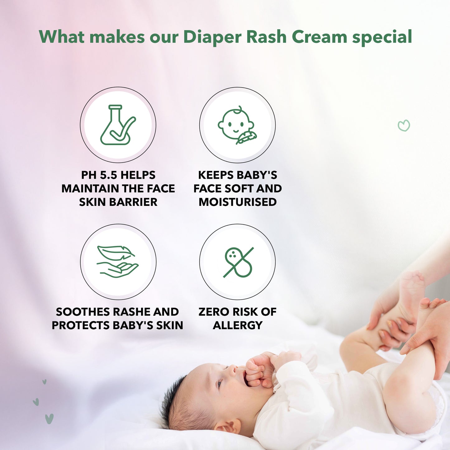 Diaper Rash Cream - Pack of 2